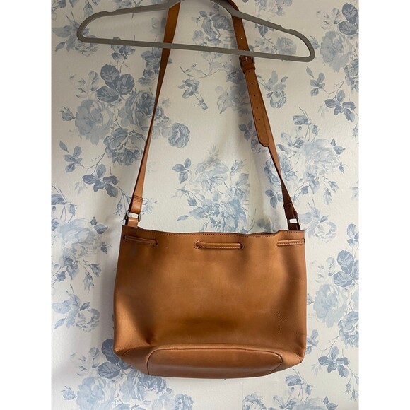 Madewell The Mini Lafayette Drawstring Tote Leather - Picture 3 of 6